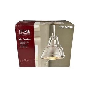 NWT Home Decorators Collection Mini Pendant Light